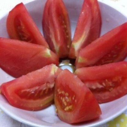 トマトが果物みたくなりました☆
素敵なレシピをありがとうございます♪